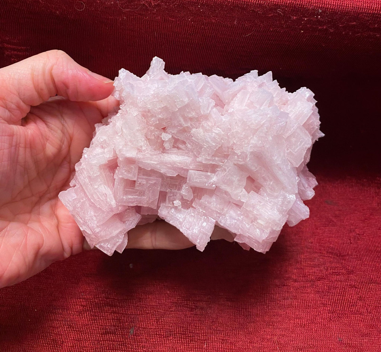 Pink Halite Searles County Trona California #5