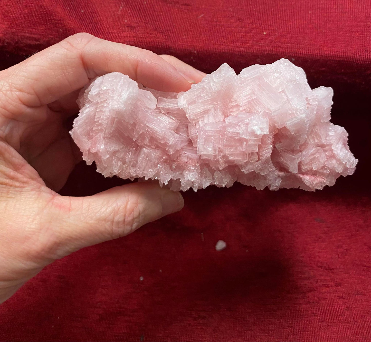 Pink Halite Searles County Trona California #5