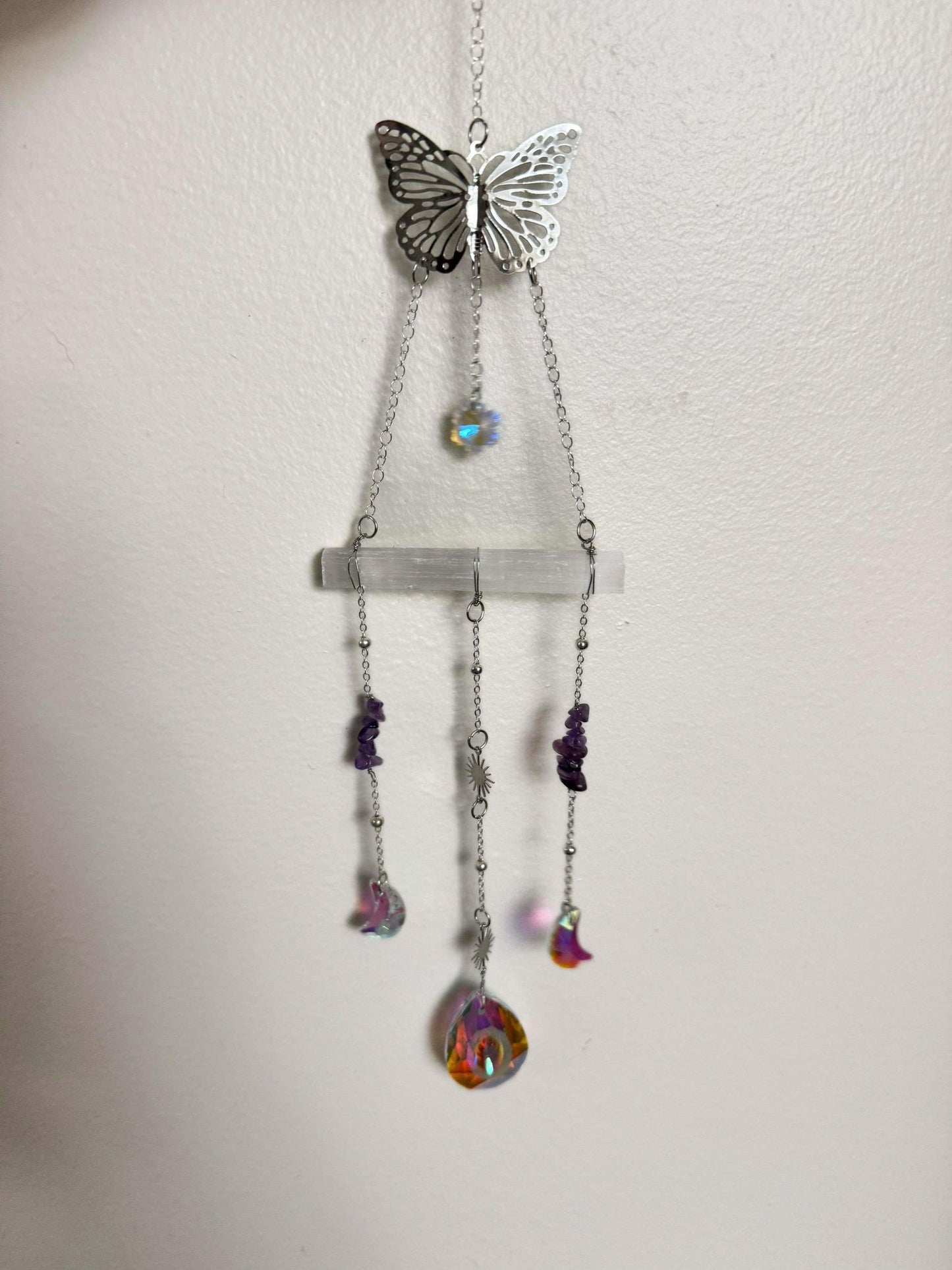 Selenite Sun Catcher